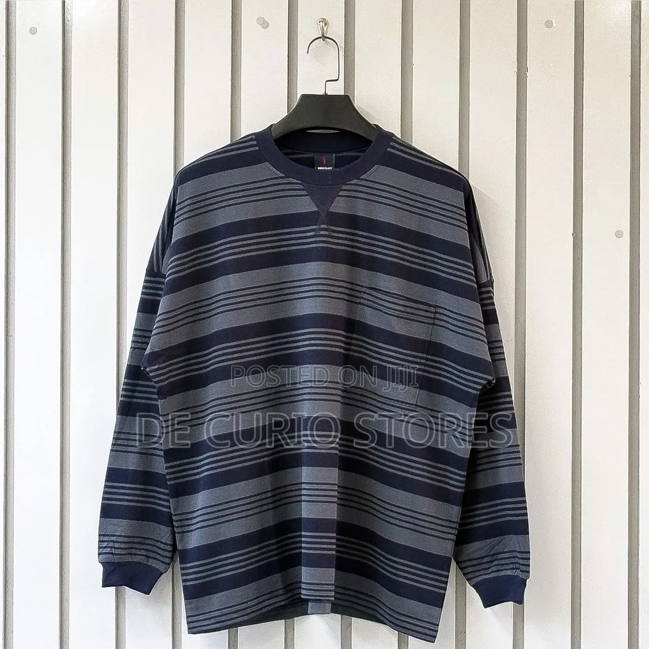Premium Striped Long-Sleeve