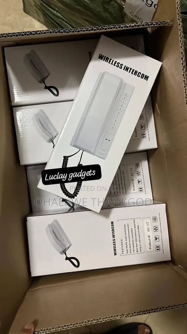Rechargeable Wireless Intercom System Conet Up To 100 Device