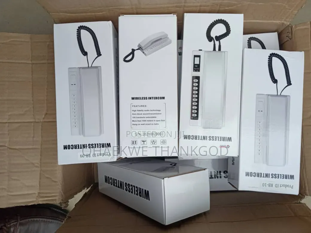 Rechargeable Wireless Intercom System Conet Up To 100 Device