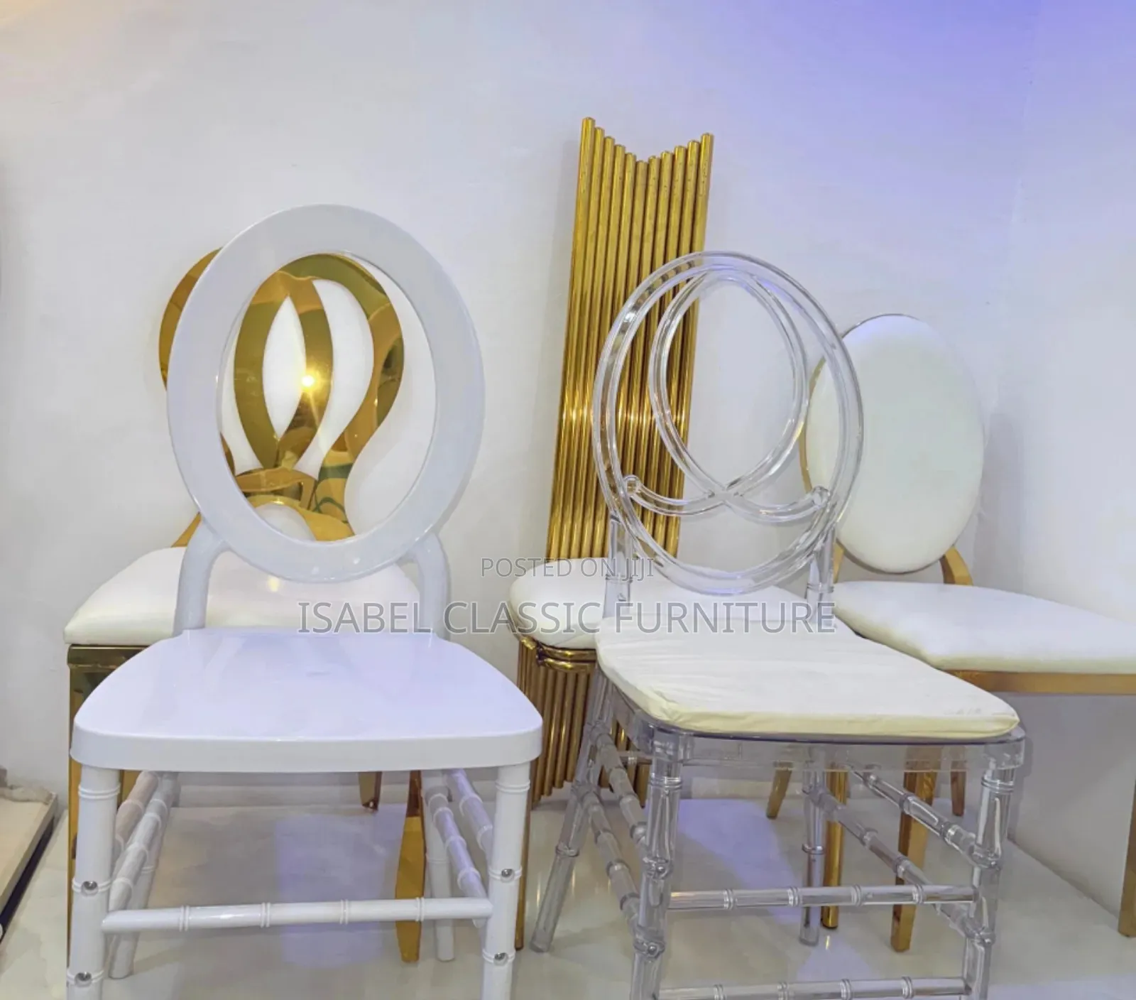 Imported Clear Crystal Event Chairs Available Now