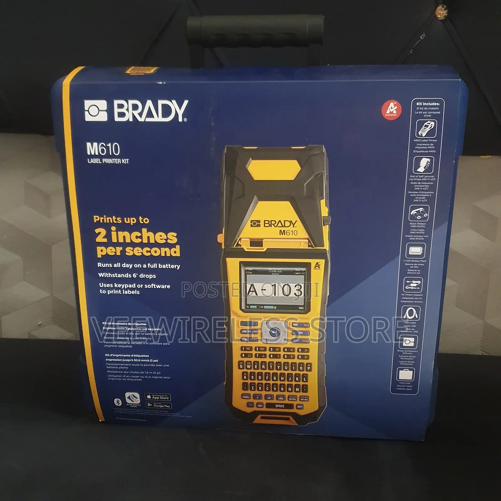 Brady M610 Label Printer Kit (M610-kit)