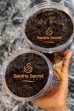 Sarah's Secret Naturals Natural Black Soap for All Skin Types.