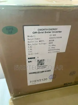 6kva Cworth Energy Hybrid 48v Smart Inverter System