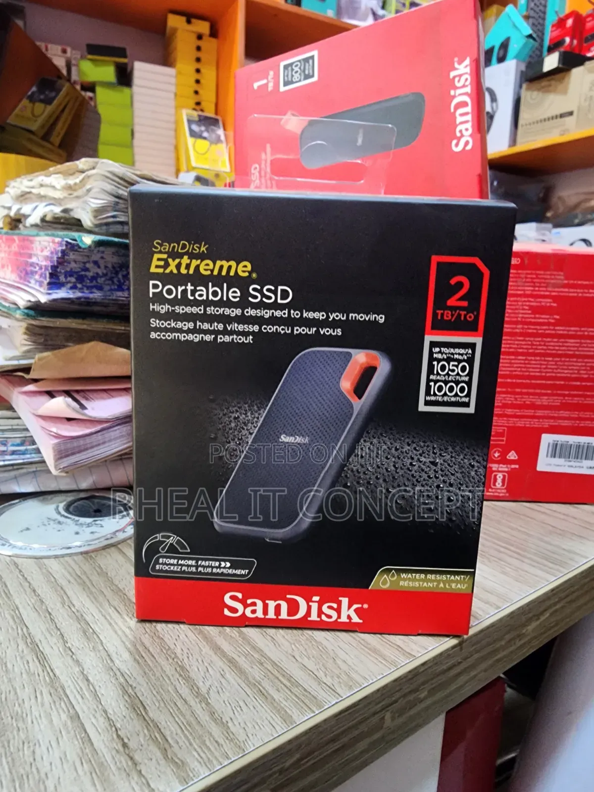 Sandisk Extreme Portable SSD 2tb 1050mbps