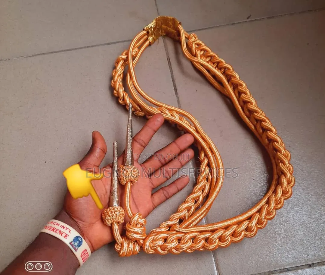 Gold Ceremonial Lanyard