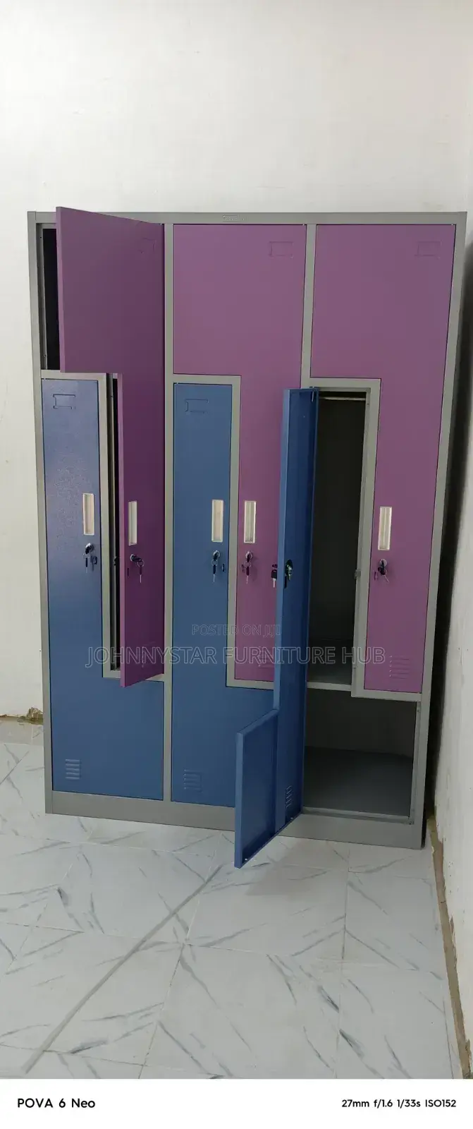 Superstar 6 Doors Metal Lockers