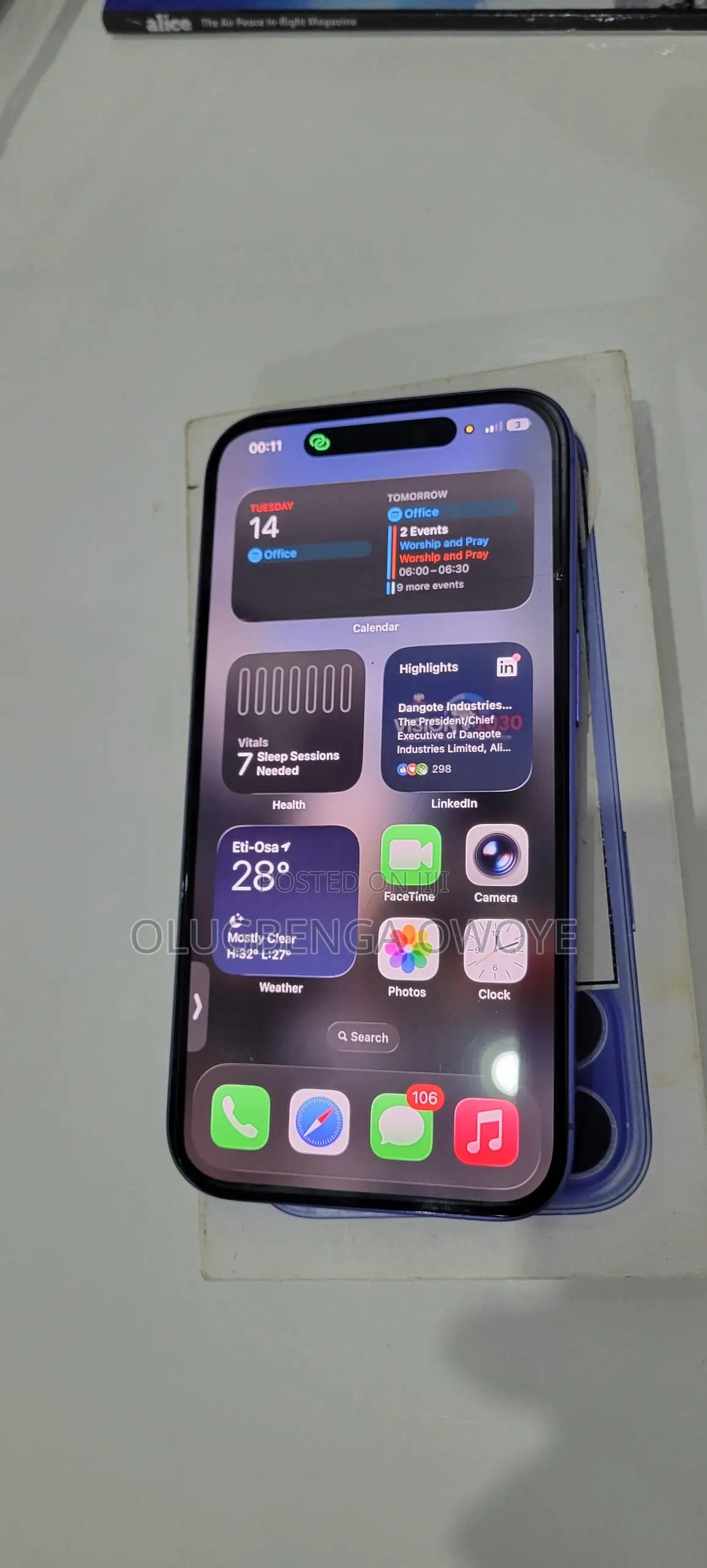 Apple iPhone 16 128 GB Blue