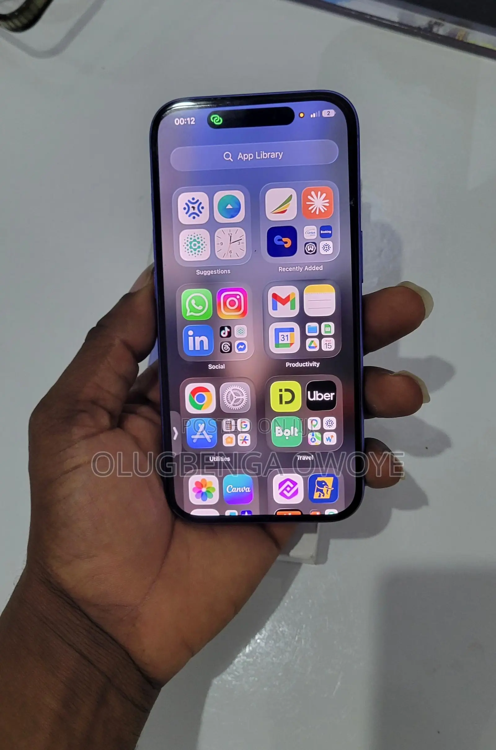 Apple iPhone 16 128 GB Blue