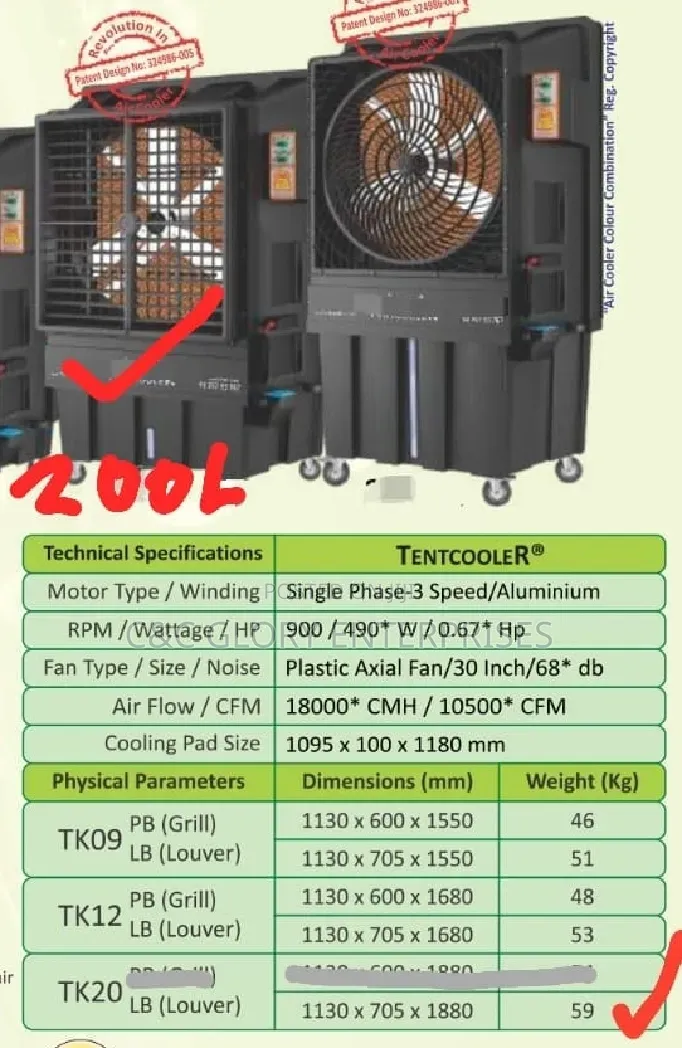 Tent,Evaporative Aircooler