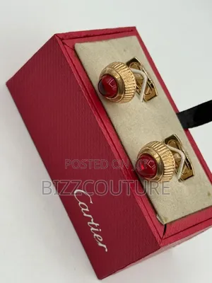 Original Cartier Cuff Links Available in Store