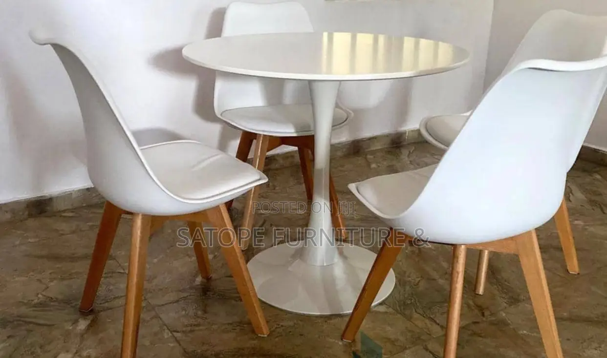 Elegant Design Dining Chairs and Table