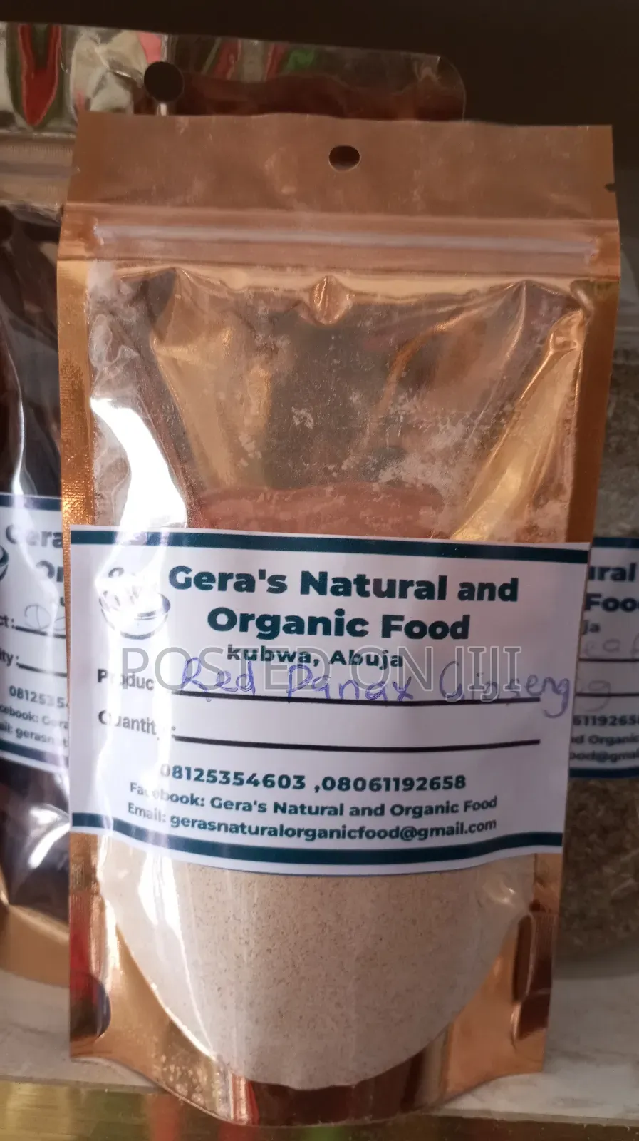 Red Panax Ginseng Powder 100g