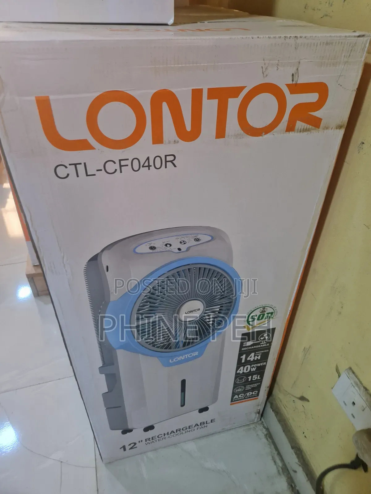 Lontor Rechargeable Air Cooler