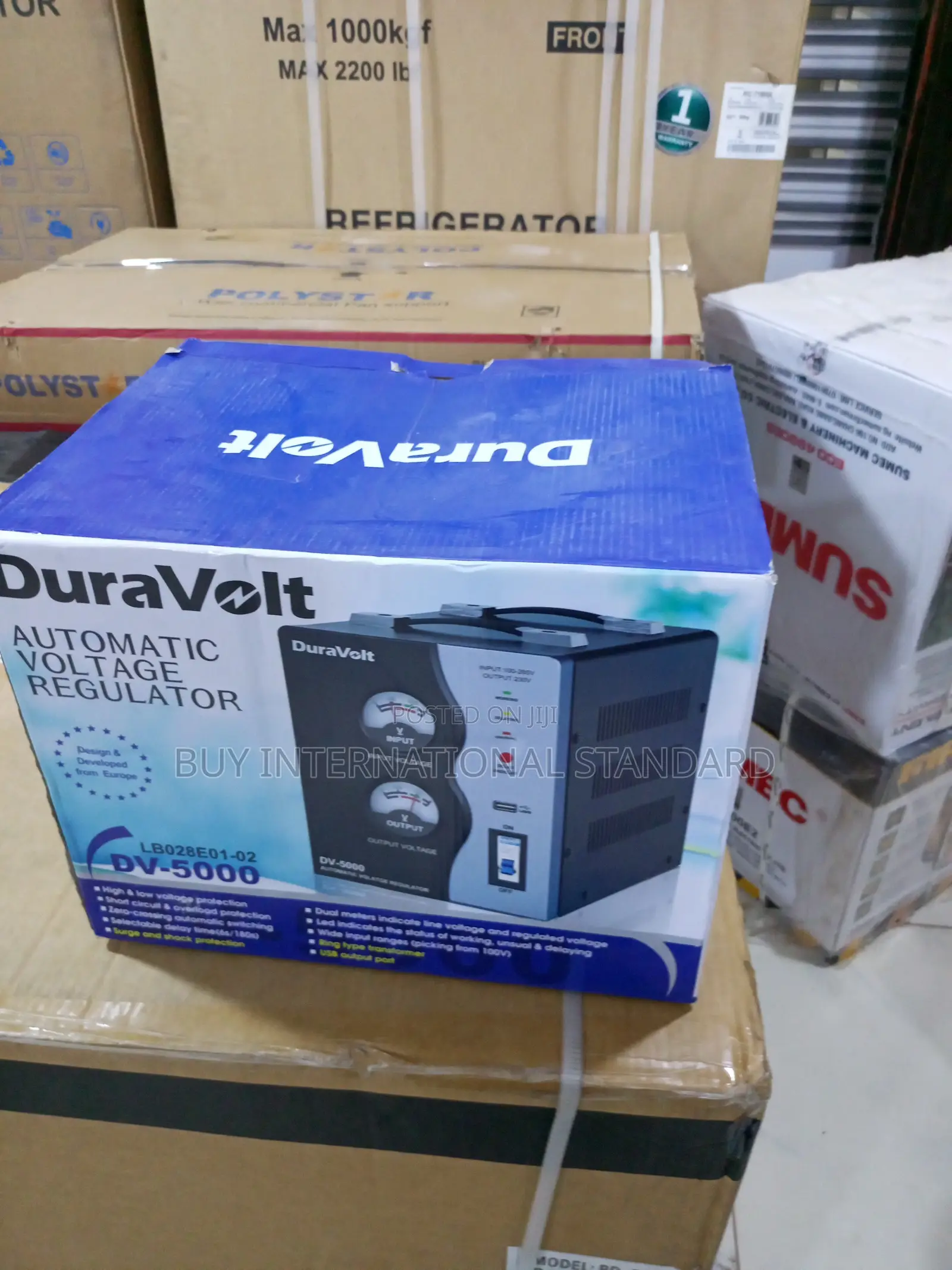 Duravolt 5000w Voltage Control Stabilizer