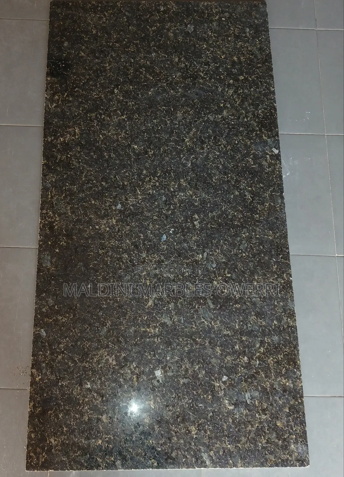 Nigerian Green Bell Granite Tile