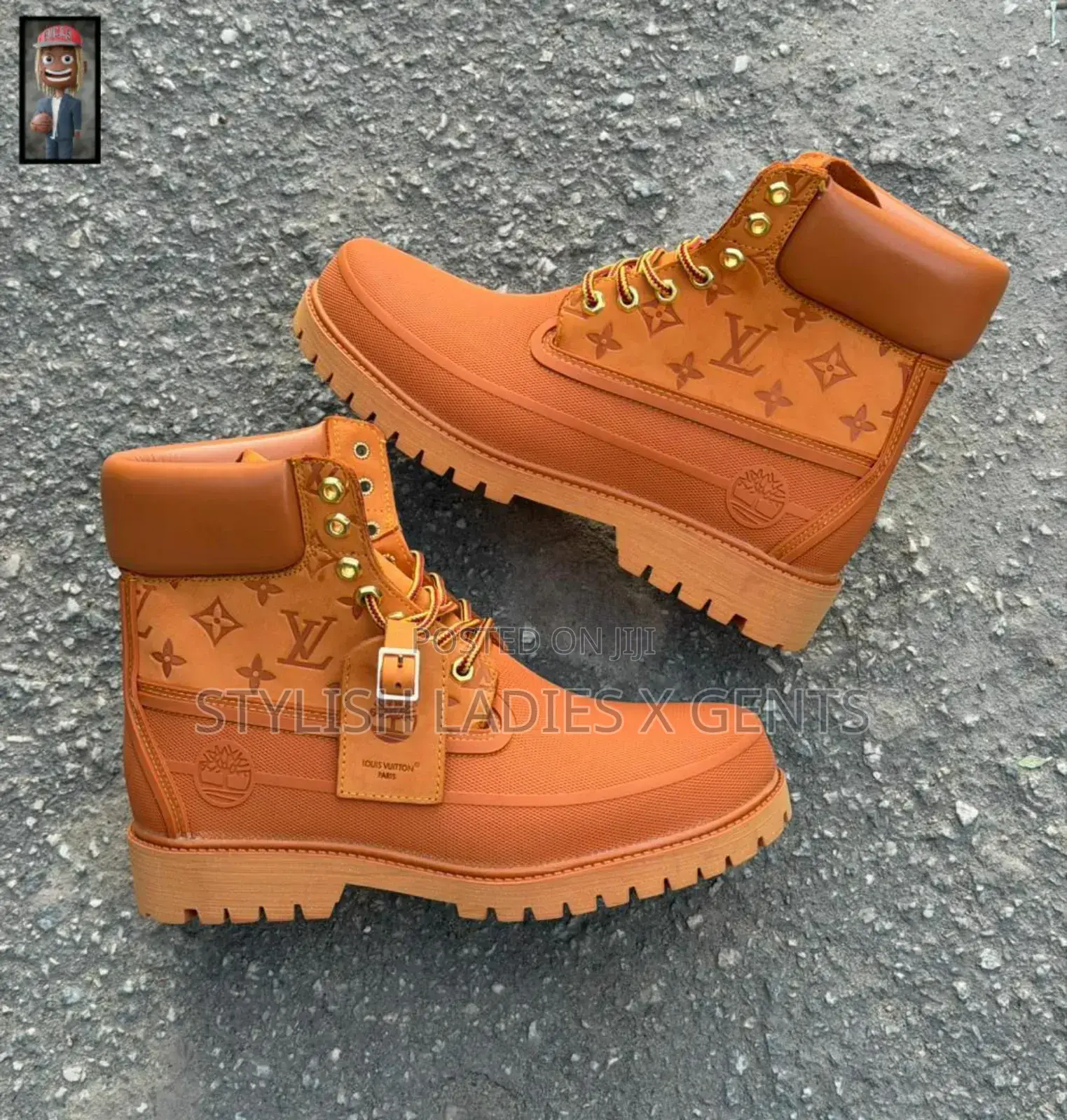 Louis Vuitton X Timberland Boot