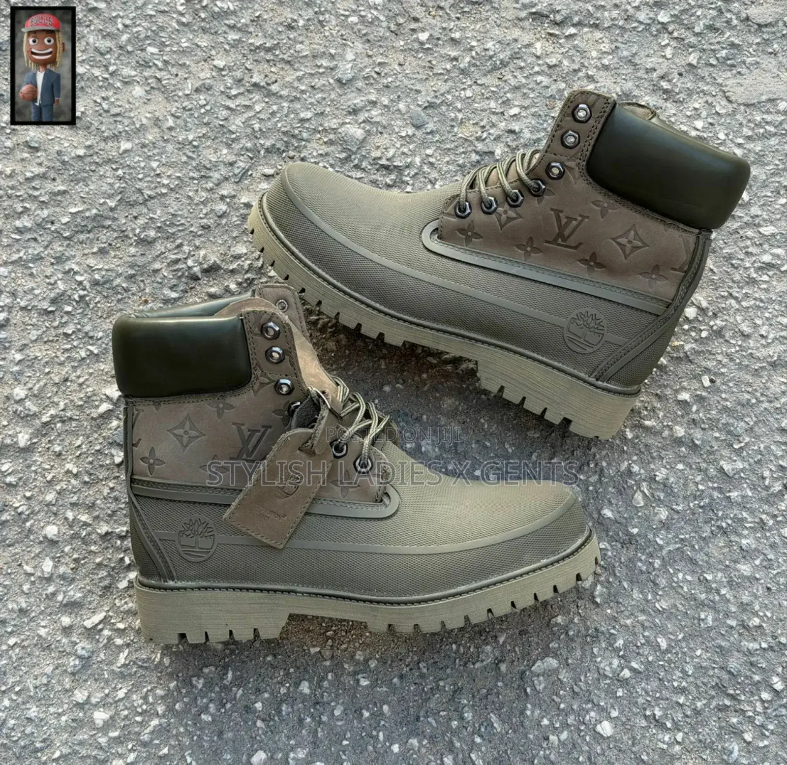 Louis Vuitton X Timberland Boot