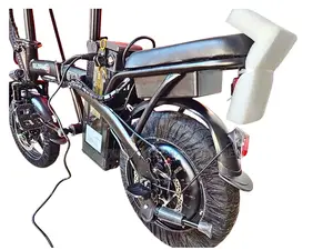 Compact Foldable Electric Bicycle With Battery