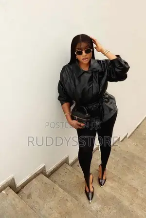Zara Belted Leather Jacket