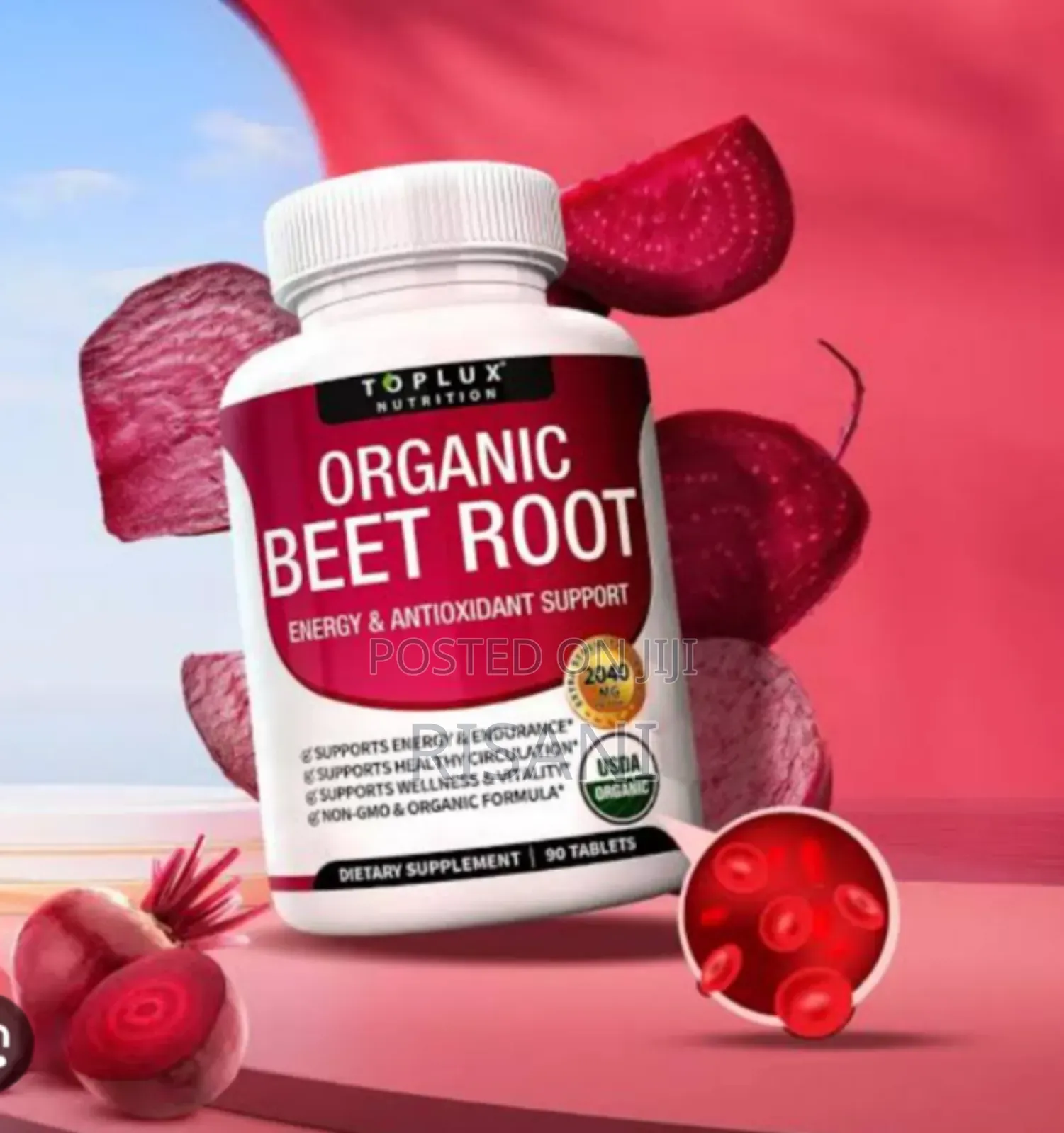 Beetroot Tablets Supplement 90 Tablets