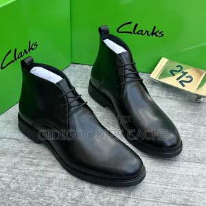 Clarks Chelsea and Lace-Up Boots