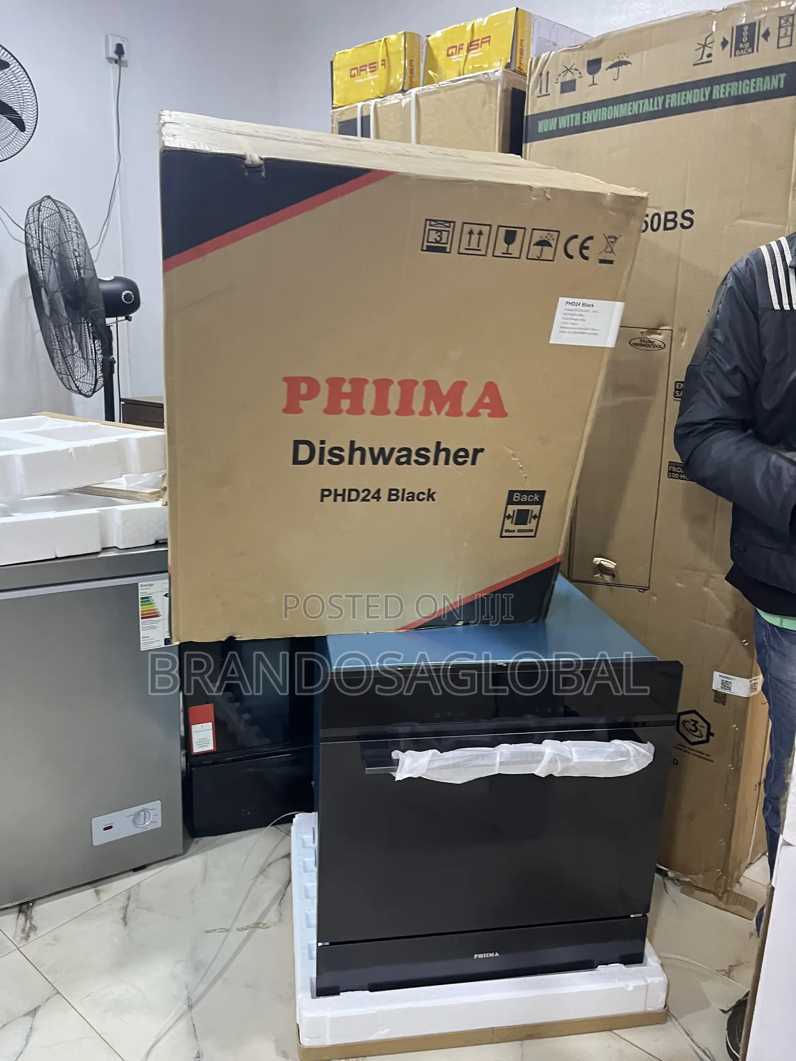 Phima Dishwasher Phd24 -Strong Cleaning Power Dishwasher