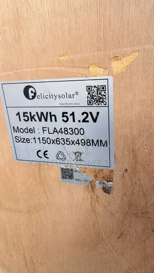 15kwh 51.2v Felicity Fla48300 Lithium Battery