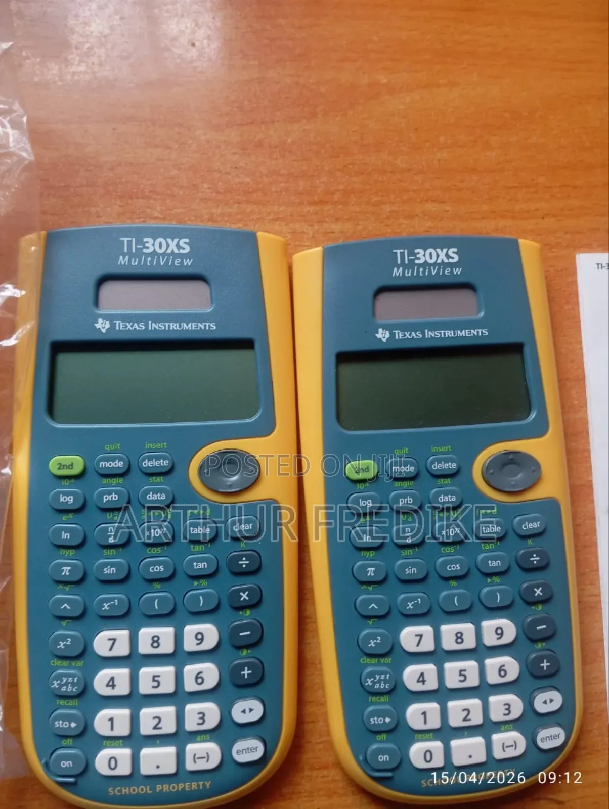Texas Instruments Scientific Calculator