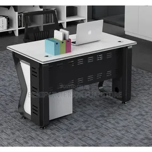 1.2 Meter Modern Executive Office Table With Mobile Drawer