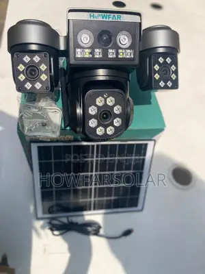 Aov Howfar Three Lens CCTV Camera – 8mp With Memory Card