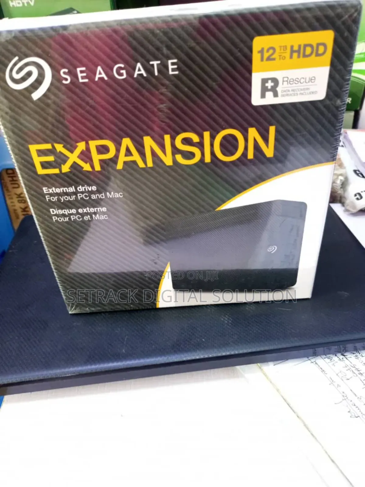 Seagate Expansion 12tb External Hard Drive.