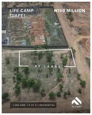 1400sqm Land in Lifecamp(Dape) for Sale