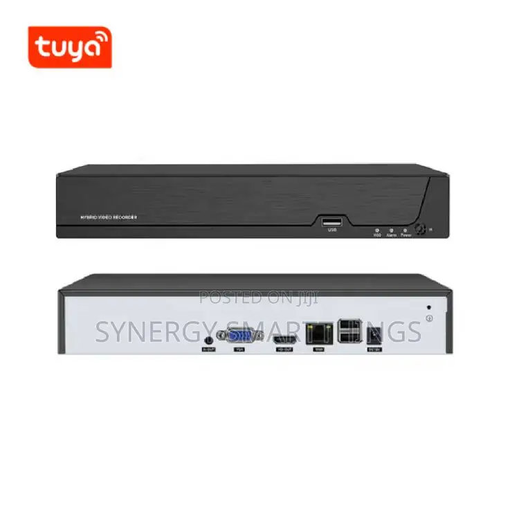 16ch Nvr None Poe Tuya Ip Cameras Lan Smart Remote Access
