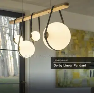 Nordic Fusion Wabi Sabi Persimmon Design Glass Hanging Lamp