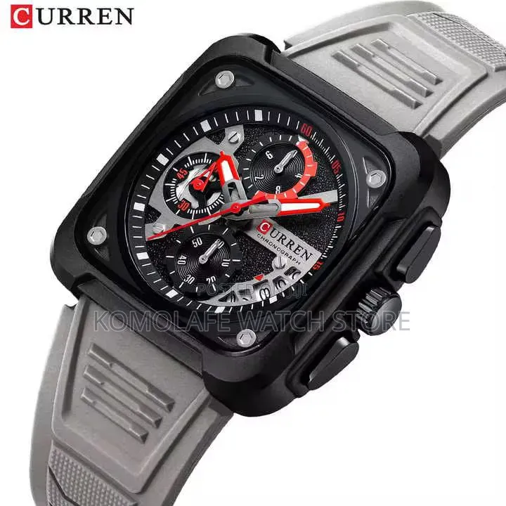 Curren Chronograph Rubber