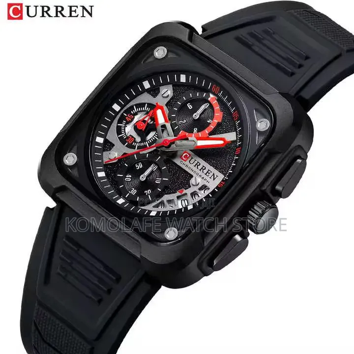 Curren Chronograph Rubber