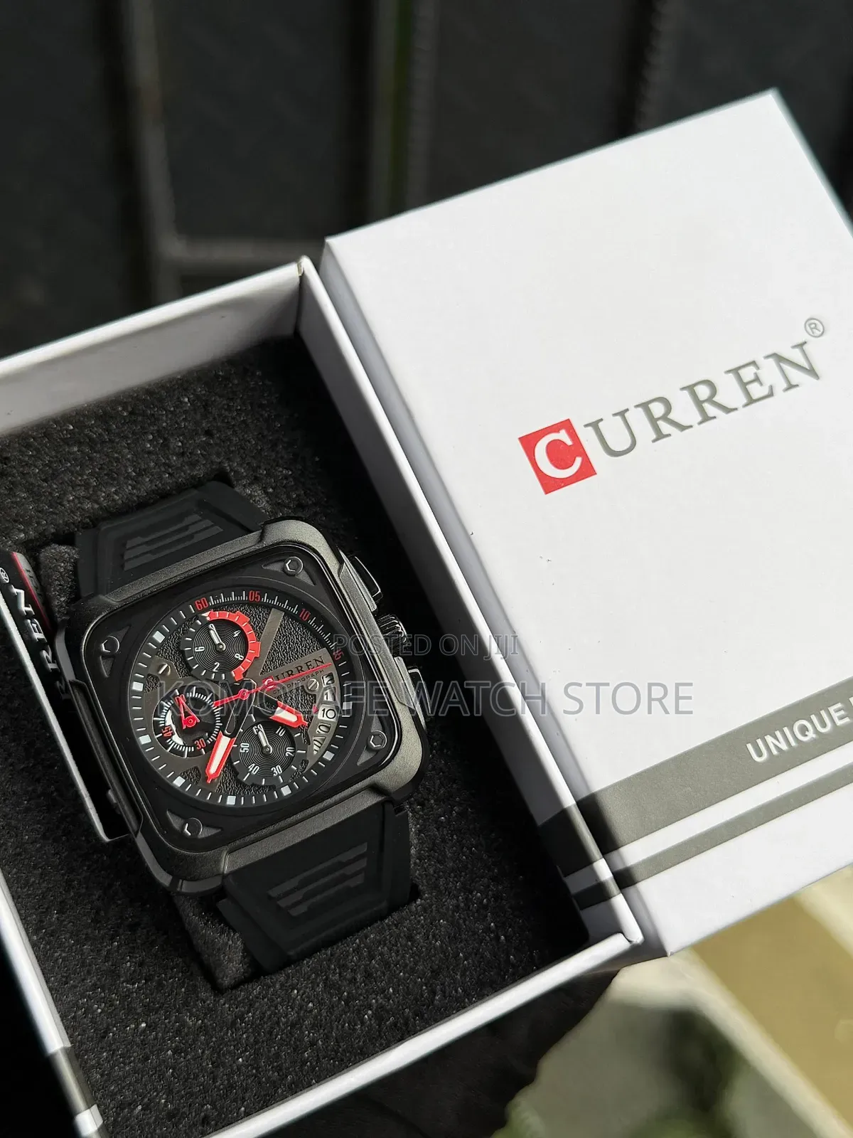Curren Chronograph Rubber