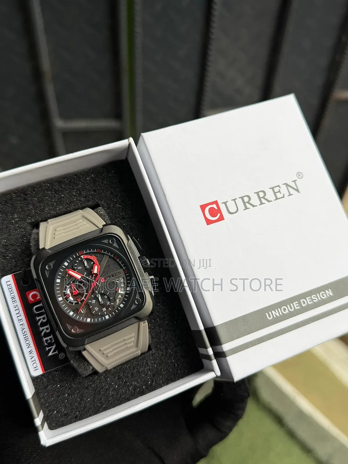 Curren Chronograph Rubber