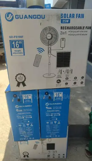 Guangdu Gd-Fs198f 16 Inches Solar Rechargeable Standing Fan