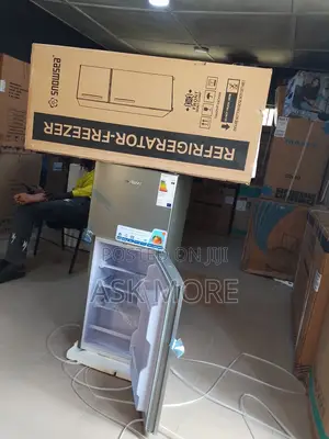 Snowsee Silver Refrigerator Unboxed and Set Up.