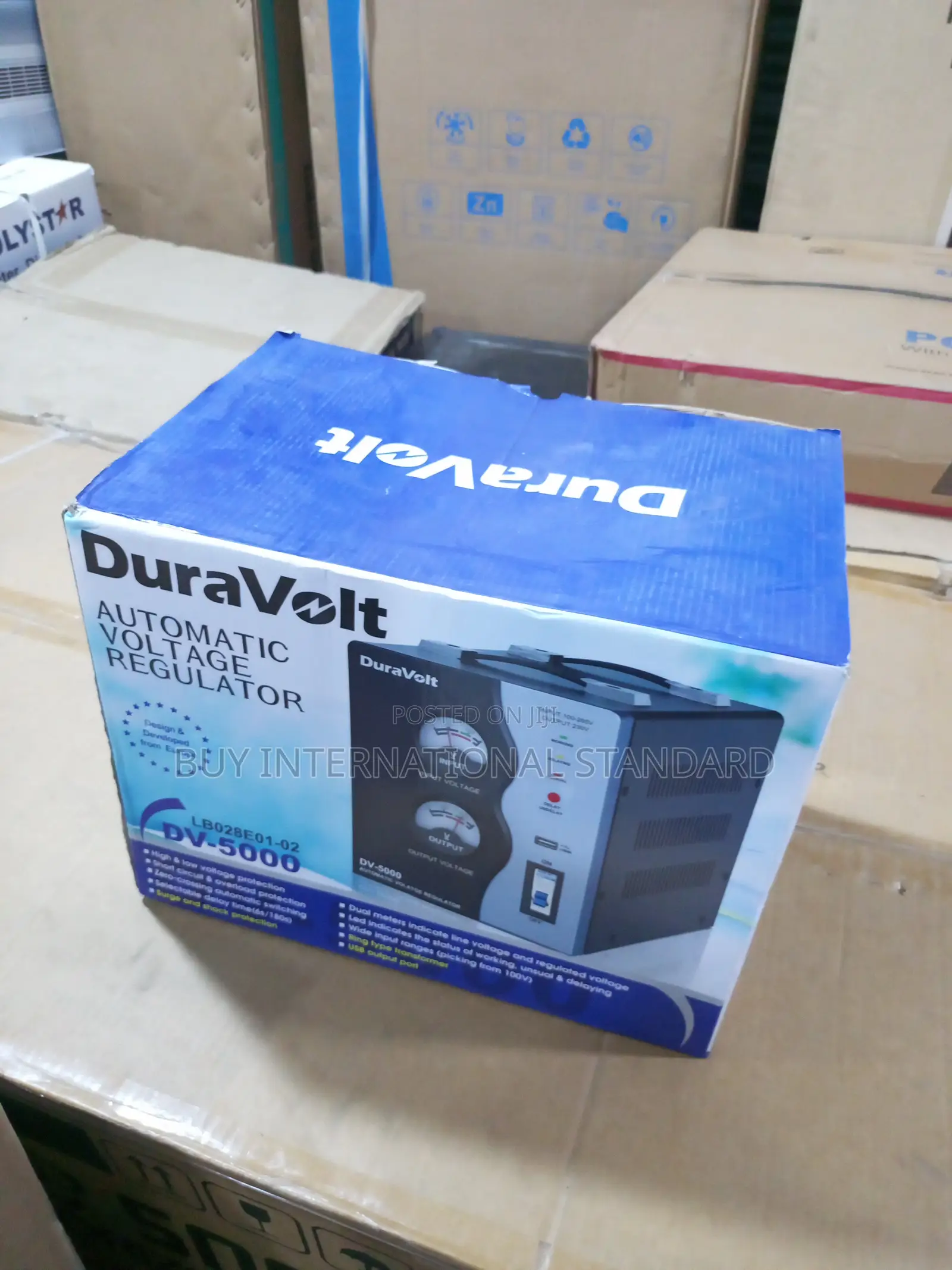 Duravolt 5000w Safe and Secure Power Stabilizer