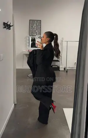Zara Zipper Length Tailored Suit Pants