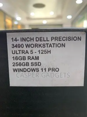 New Laptop Dell 16GB Intel Core Ultra 5 SSD 256GB