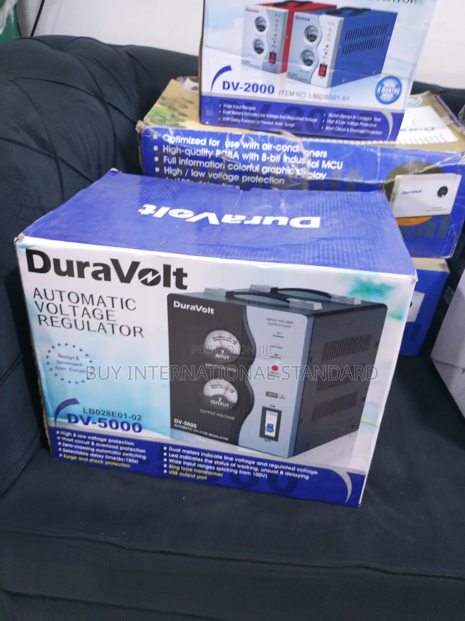 Duravolt 5000w Floor Standing Stabilizer With Voltage Protection