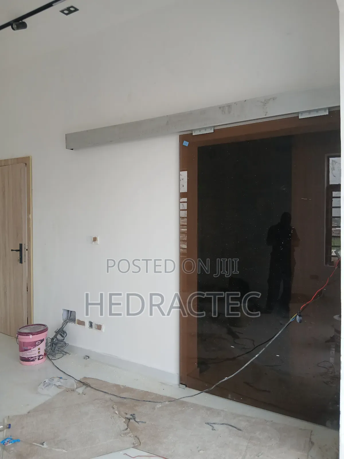 Automatic Sensor Frame Frameless Glass Door
