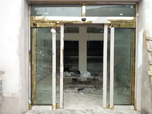 Automatic Sensor Tempered Glass Door