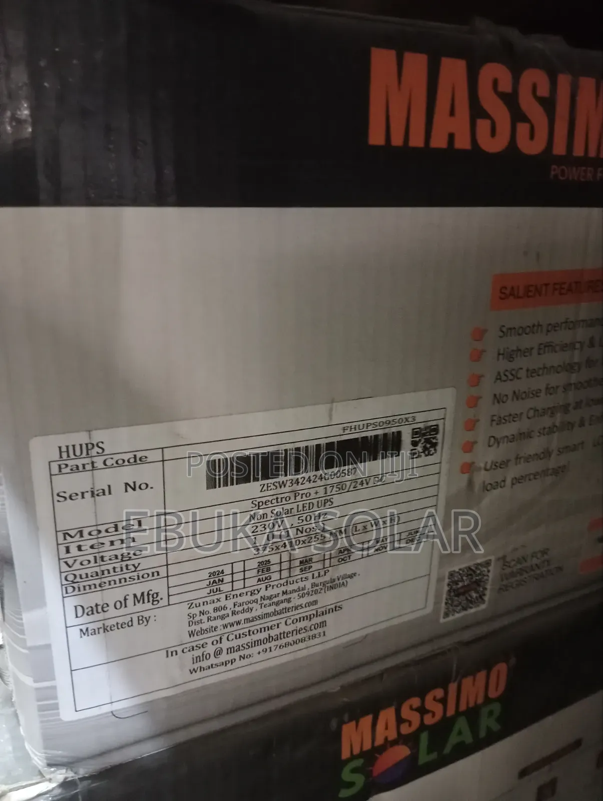Massimo Inverter 1.7kva