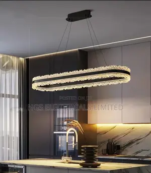 Rounded Rectangular Chandelier