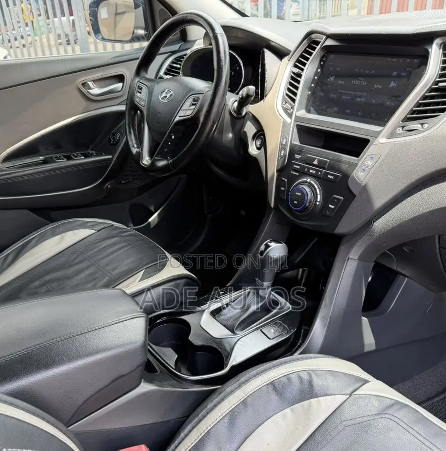 Hyundai Santa Fe Limited 4dr SUV (3.3L 6cyl 6A) 2014 Black for sale ...