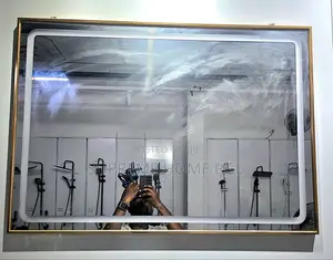 Led Mirror With Frame